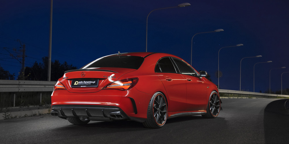 Mercedes Benz CLA45 AMG [C117] Code Name: Styks | tuned & powered by auto-Dynamics.pl