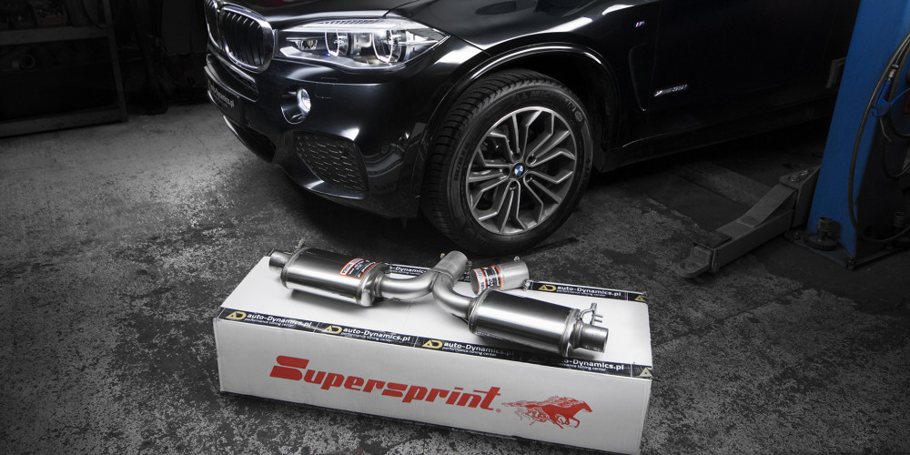 BMW X5 xDrive35i [F15] Sportowy Układ Wydechowy SUPERSPRINT by auto-Dynamics.pl
