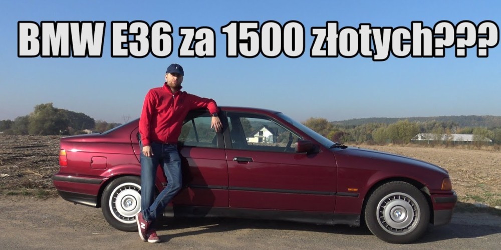 BMW E36 za 1500 zł