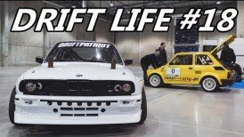 Drift Life #18 - Dzik w SPA, upalanie Omegi, targi Ostróda