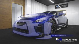 Nissan GT-R R35 MY20 zabezpieczony folią ochronną Magnus Pro®