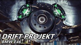 Drift Projekt - BMW e46 #11 - Tylny układ hamulcowy - drift setup
