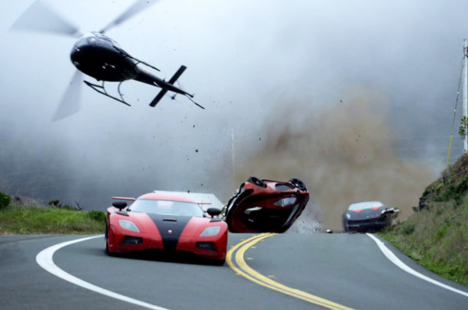 Scena z filmu Need For Speed - blog motoryzacyjny