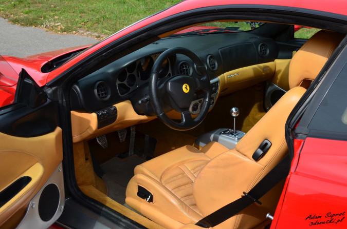 Wnętrze Ferrari 360 Modena
