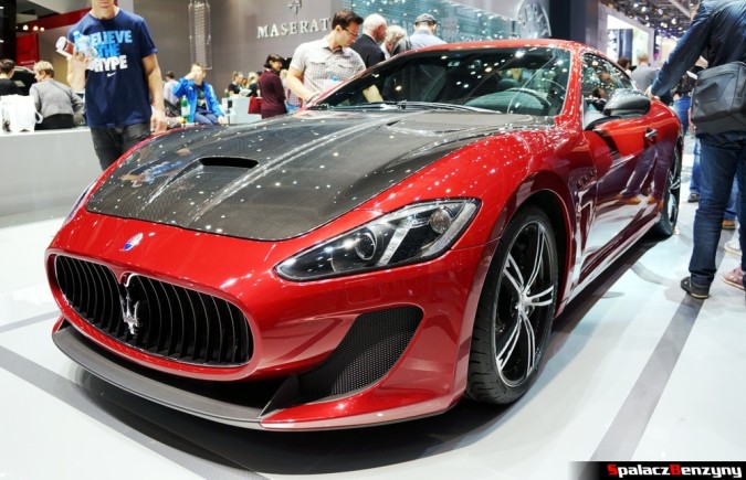 Maserati Gran Turismo czerwone Genewa 2014