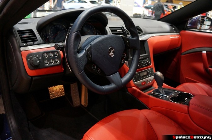 Wnętrze Maserati GranTurismo S