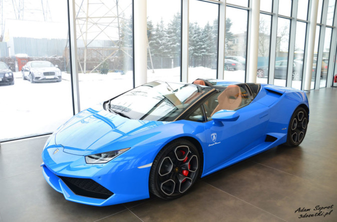 Wizyta Lamborghini Warszawa - strona motoryzacyjny, blog motoryzacyjny, strona o motoryzacji, Lamborghini Huracan, Aventador