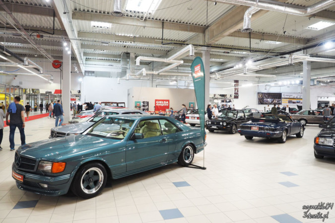 Oldtimer Warsaw Show 2017 - Mercedesy na wystawie samochodów