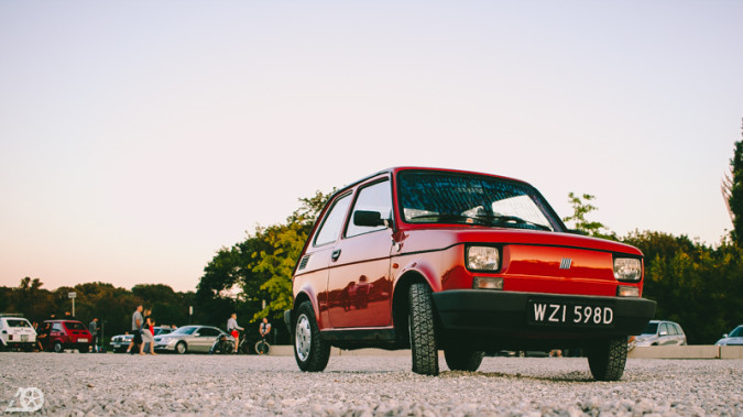 Fiat 126p Maluch z przodu
