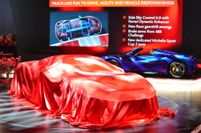Ferrari 488 Pista - premiera motoryzacyjna, blog motoryzacyjny