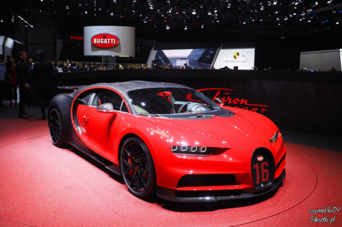 Bugatti Chiron Sport na Genewa Motor Show 2018
