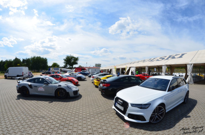 Gran Turismo Polonia 2018 - parking na torze