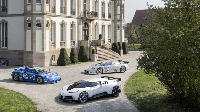 Premiera Bugatti Centodieci