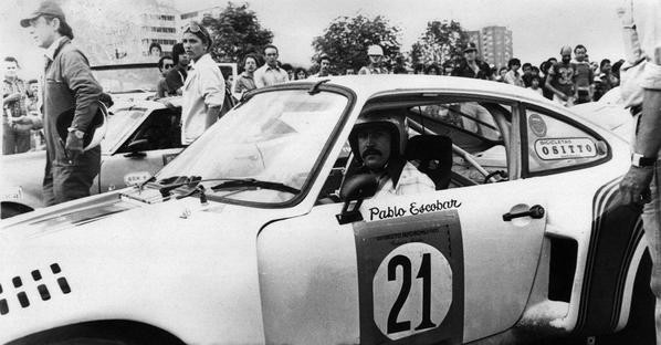 Pablo Escobar – kierowca wyścigowy