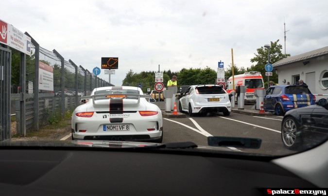 Bramki wjazdowe na Nurburgring Nordschleife 2015