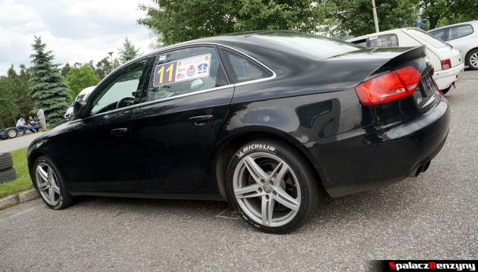 Audi A4 quattro na slicku na 5. runda SuperOES Tor Kielce