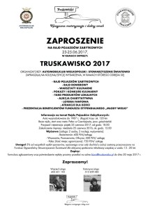 TRUSKAWISKO 2017 - RAJD POJAZDÓW ZABYTKOWYCH 