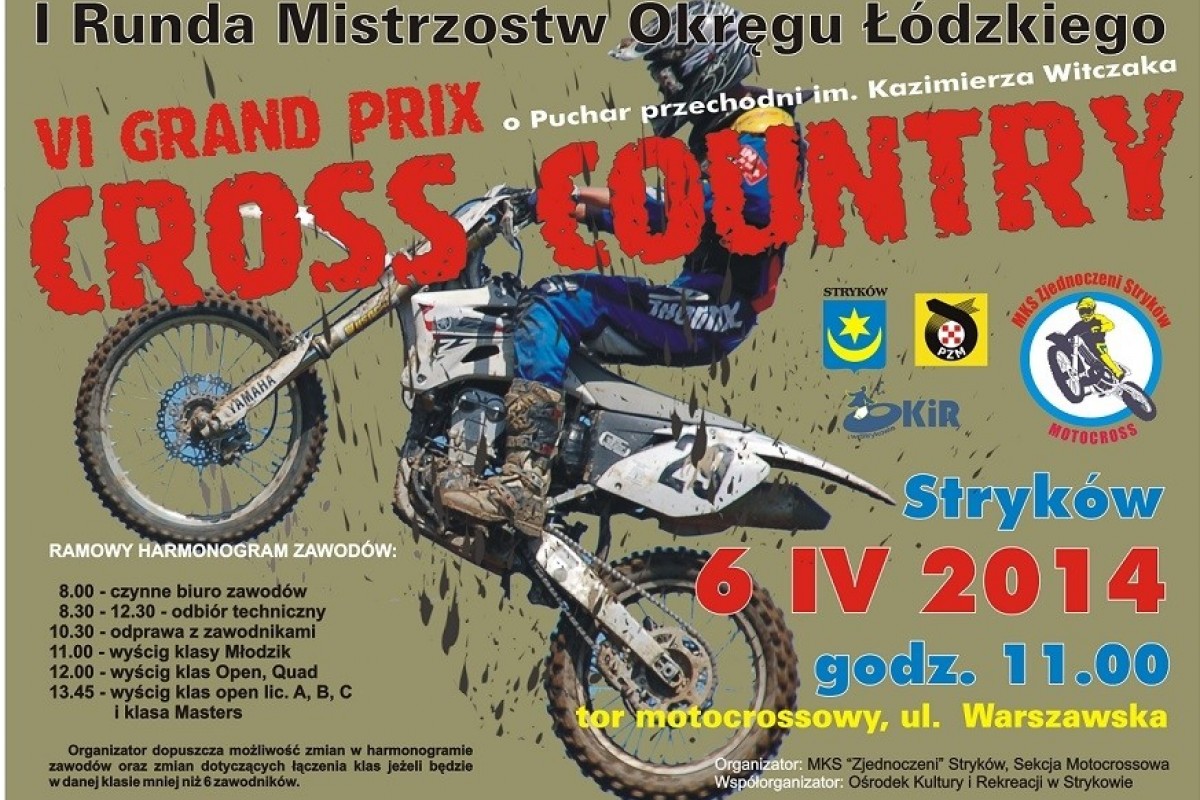 2014 Mistrzostwa Okręgu Łódzkiego Cross Country - Stryków