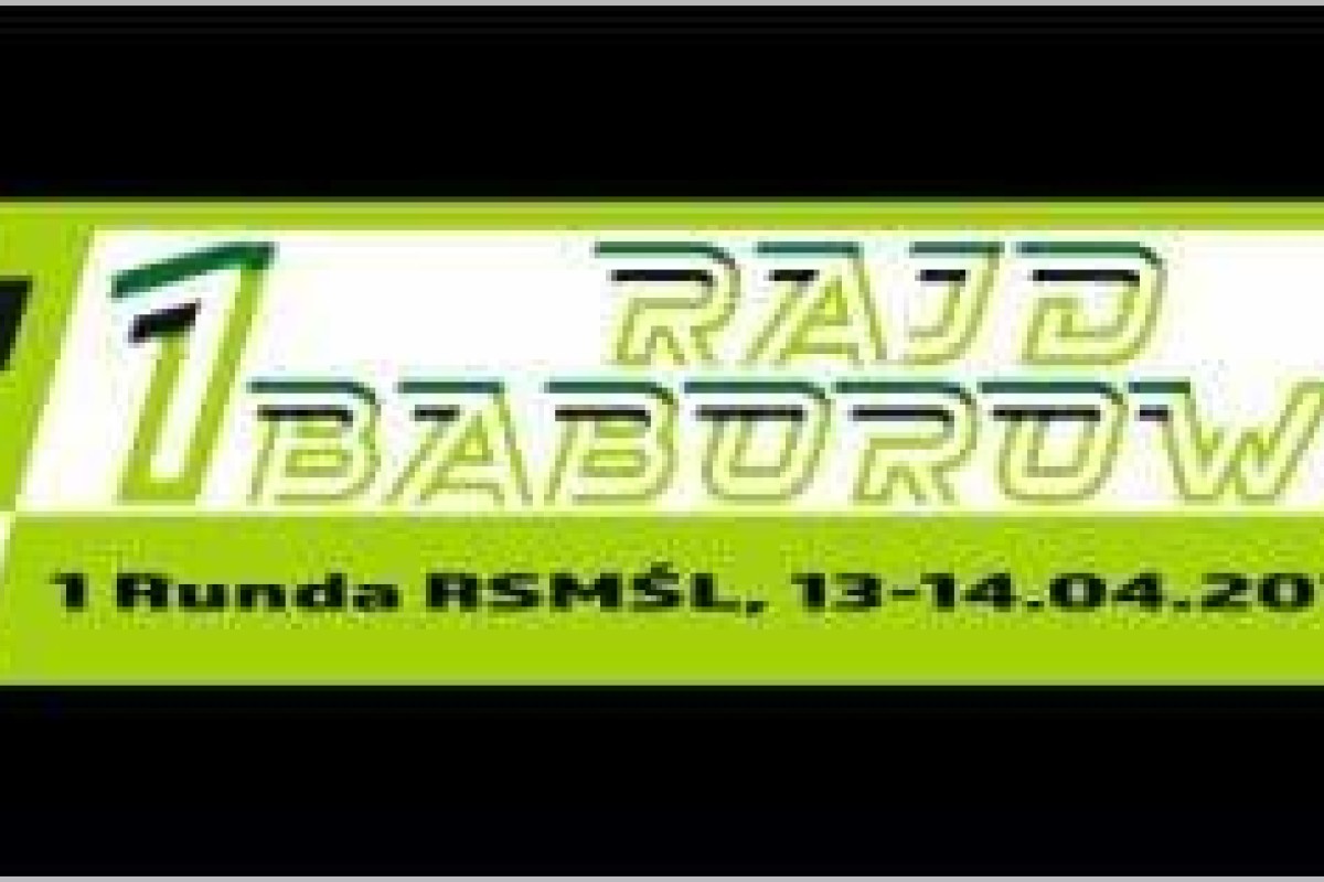 1 Rajd Baborowa - 1 runda RSMŚL Officjal