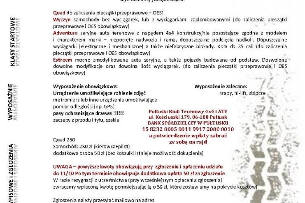 X Pułtuska Integracja 4x4
