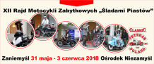 XII Rajd Motocykli Zabytkowych "Śladami Piastów"