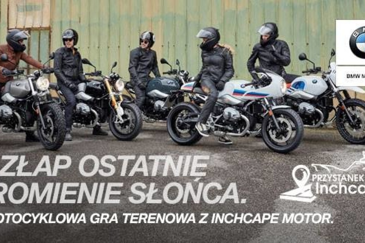 Motocyklowa gra terenowa z BMW Inchcape Motor