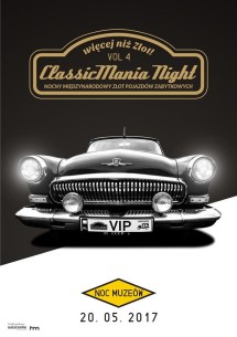 ClassicMania Night 4 Zlot Pojazdów Zabytkowych Noc Muzeów