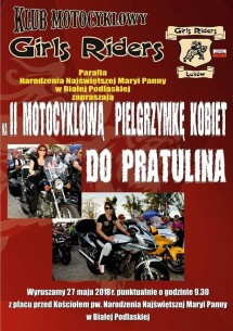 II Motocyklowa Pielgrzymka Kobiet Do Pratulina