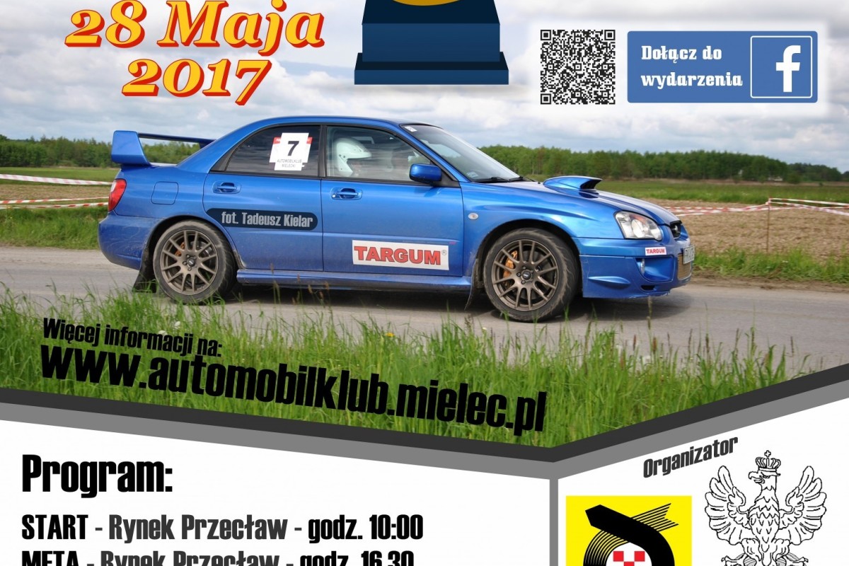2017 Konkursowa Jazda Samochodem o Puchar Burmistrza Przecławia