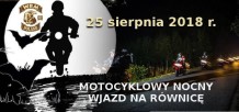 Motocyklowy Nocny Wjazd na Równicę 2018 r.