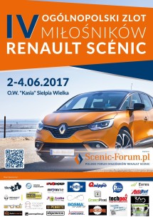 IV Ogólnopolski Zlot Miłośników Renault Scenic 
