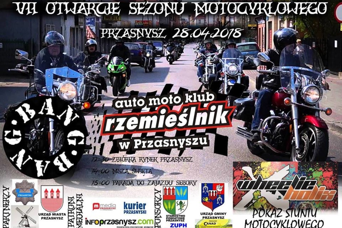 VII Otwarcie Sezonu Motocyklowego Przasnysz 2018