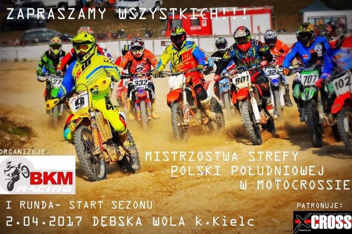 2017 Motocross Mistrzostwa Strefy Polski Południowej- Dębska Wola 02.04