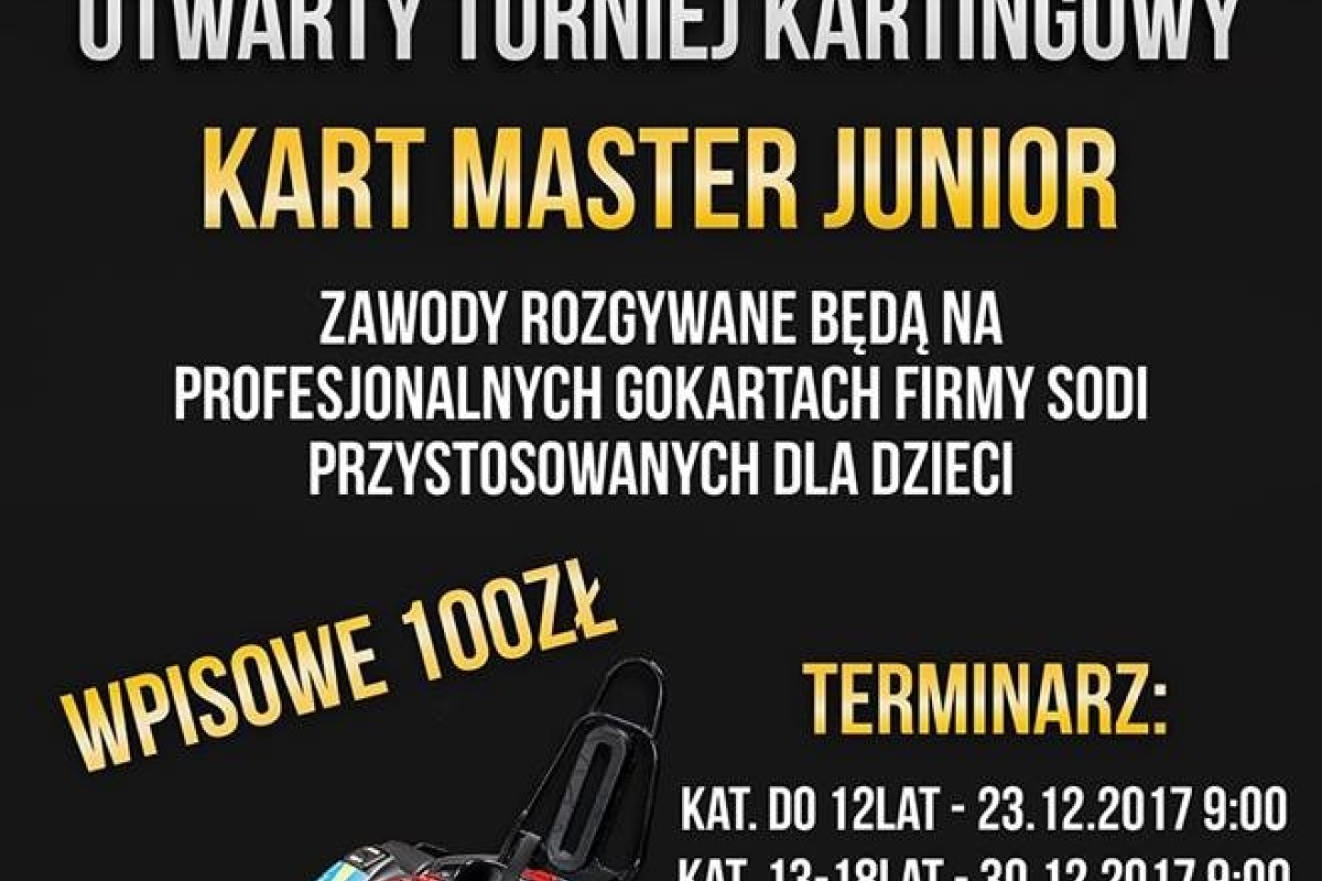 Kart Master Junior 13 - 18 lat