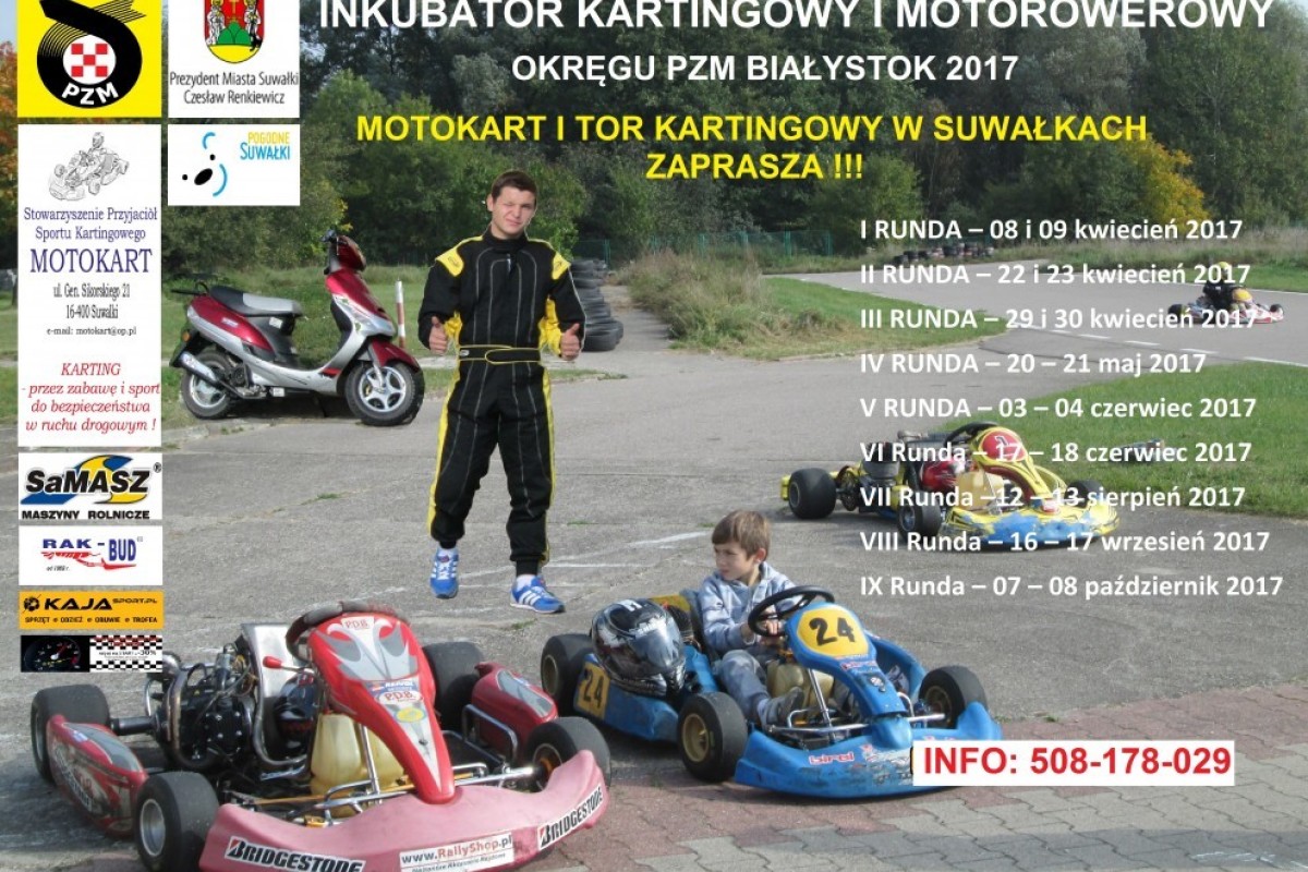 2017 9 Runda Inkubatora Kartingowego i Motorowerowego