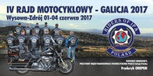 IV Krajoznawczy Rajd Motocyklowy - Galicja 2017