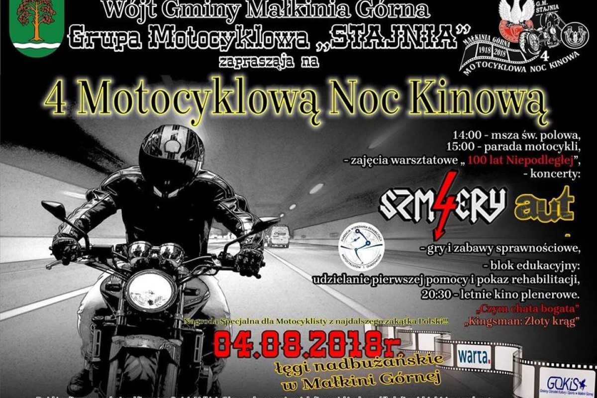 4 Motocyklowa Noc Kinowa