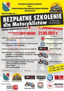 Bezpłatne szkolenie dla motocyklistów