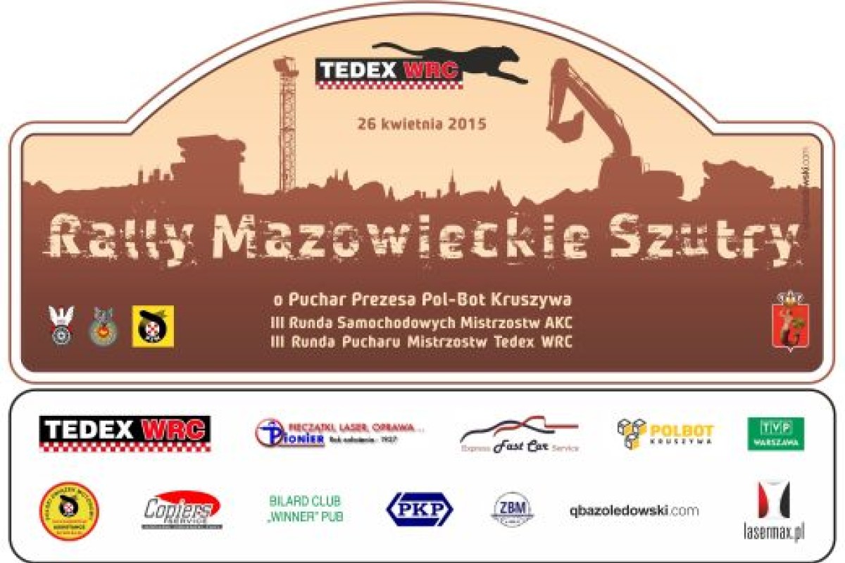 2015 RSMPAC XX Rally Mazowieckie Szutry