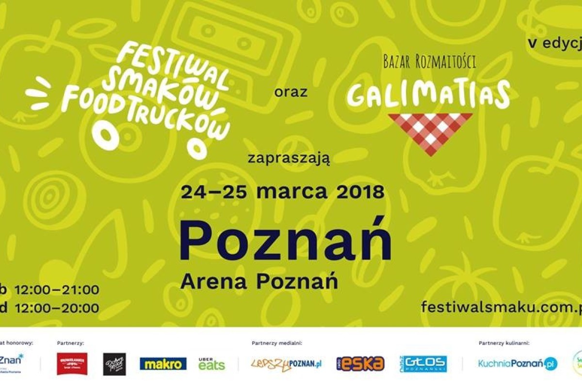 V Festiwal Smaków Food Trucków w Poznaniu