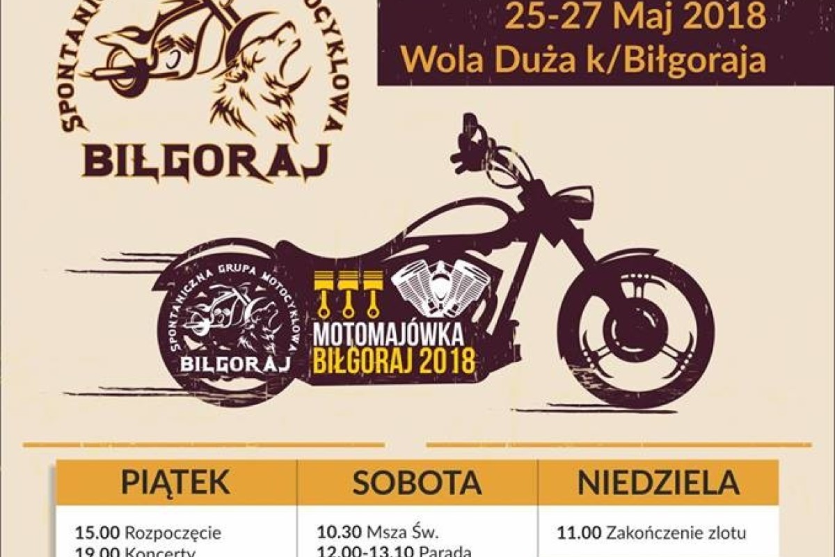 III Spontaniczna Motomajówka - Biłgoraj 2018