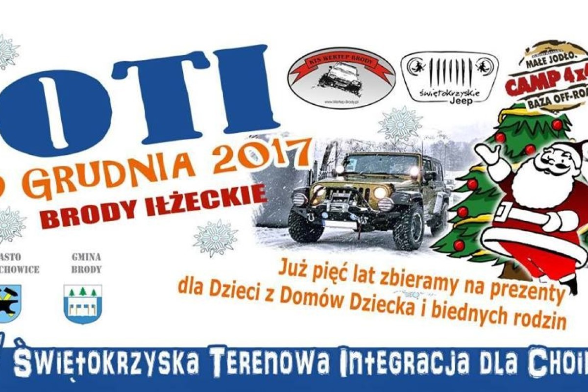 V OTI Świętokrzyskie - Choinka 4x4 Impreza Charytatywna