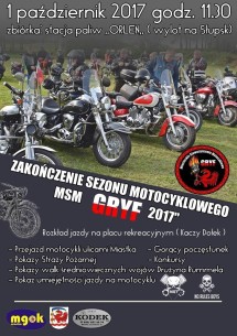 Zakończenie sezonu motocyklowego