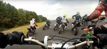 Trening Supermoto Automobilklubu Bialskopodlaskiego