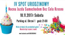 IV Spot Urodzinowy – Nocna Jazda Samochodem Bez Celu Krosno