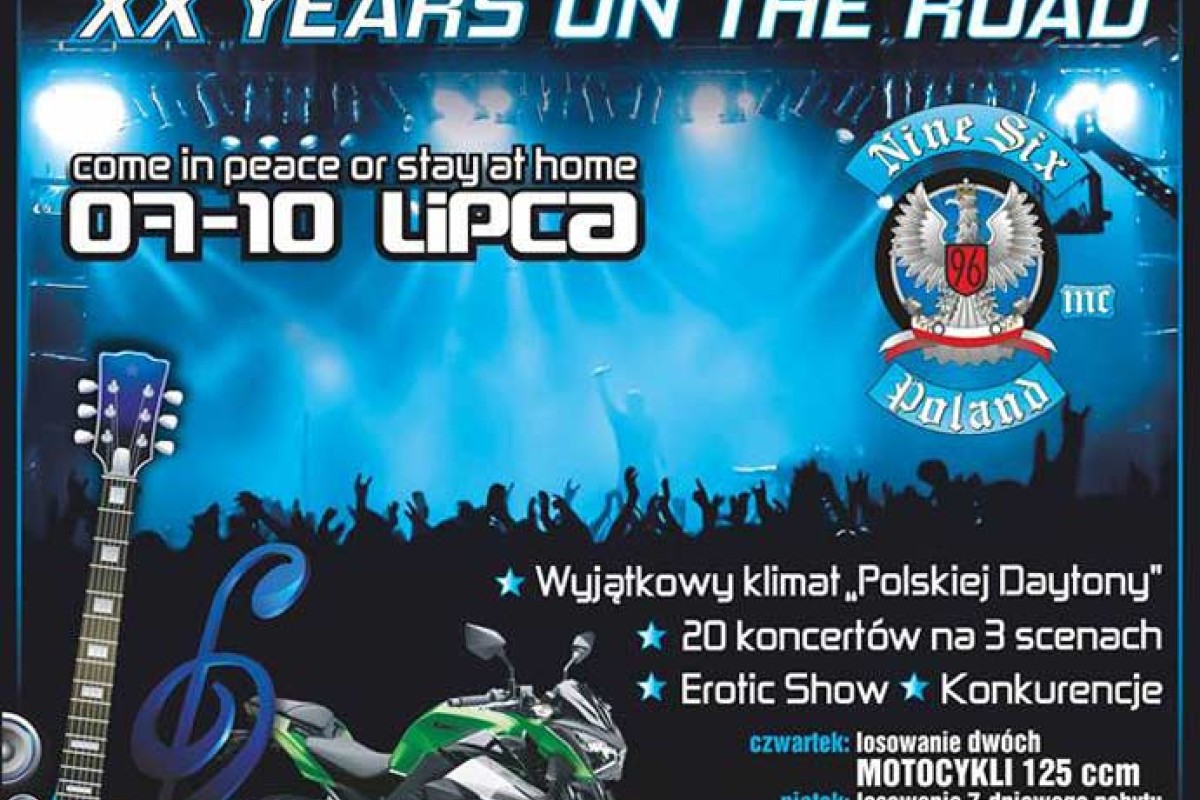 XXI Festiwal Rock Blues & Motocykle Łagów 2016