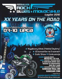 XXI Festiwal Rock Blues & Motocykle Łagów 2016