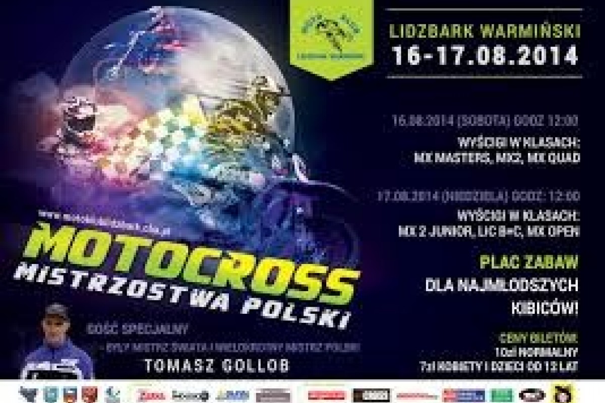 Motocross 2014 Mistrzostwa Polski - Lidzbark Warmiński