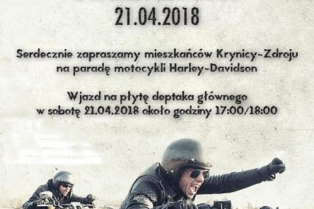 HUCZNE I GŁOŚNE ROZPOCZĘCIE SEZONU Z HARLEY DAVIDSON