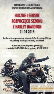 HUCZNE I GŁOŚNE ROZPOCZĘCIE SEZONU Z HARLEY DAVIDSON